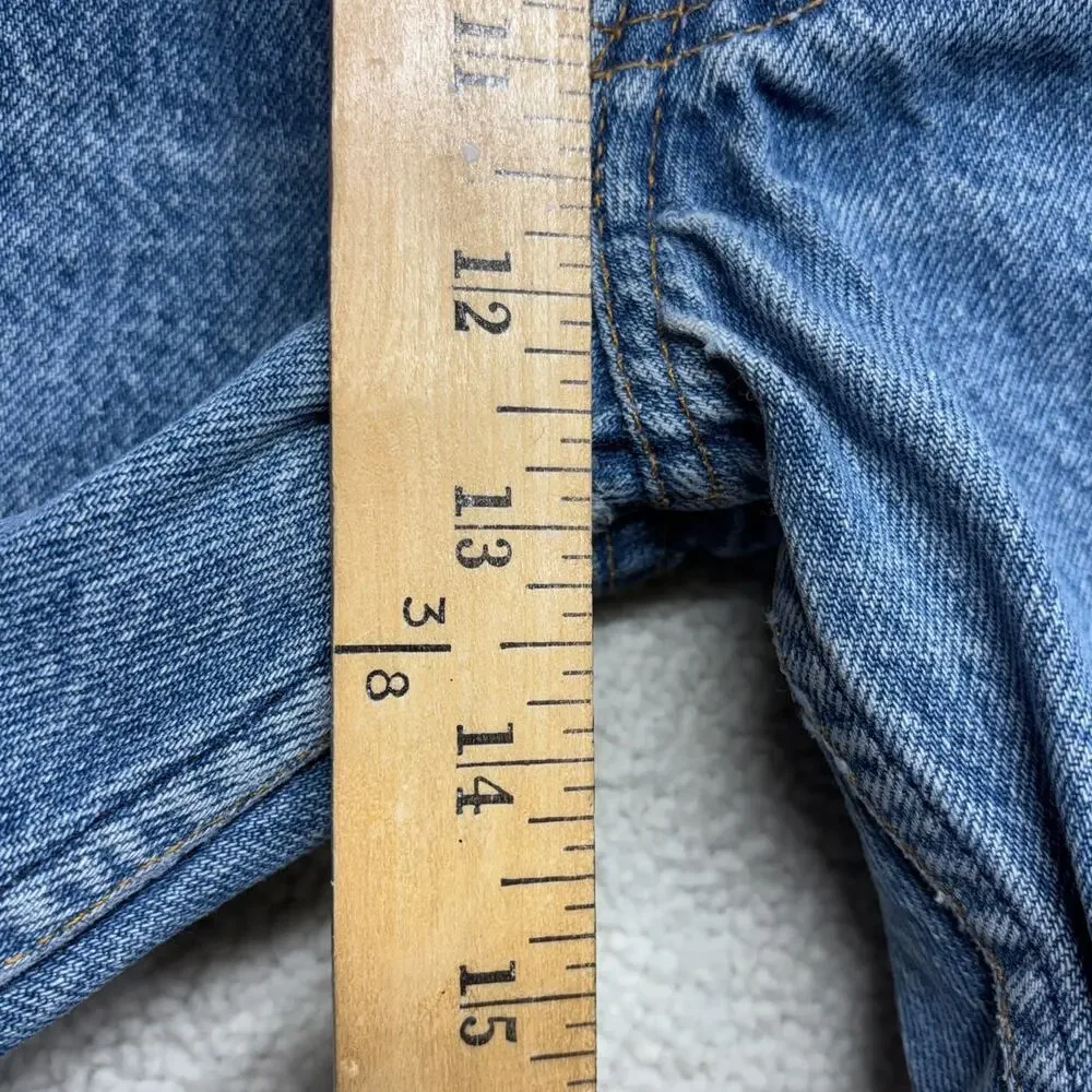 Vintage Levi's 501 Jeans 33x34 Men Straight Leg 501-0115 Made in USA 1991